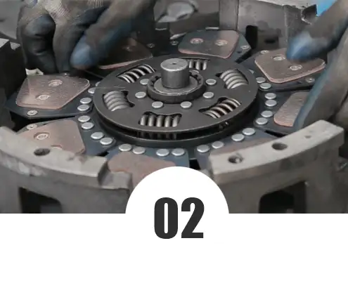 Tractor Clutch Installation 02