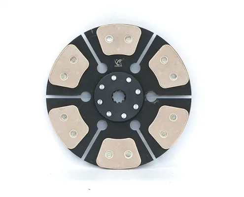 What are the friction disc materials?
