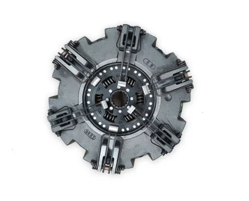 What are the differences between single-acting and double-acting tractor clutches?