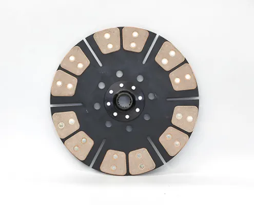 What is the size of tractor clutch plate?