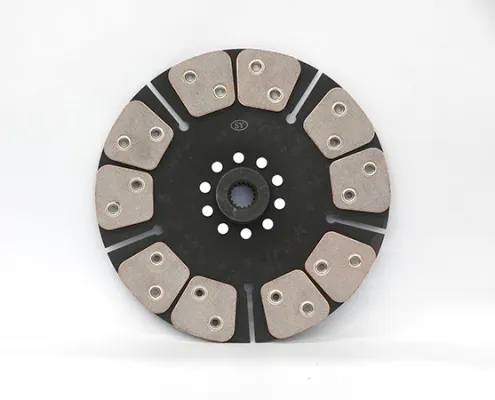 What are the sizes of tractor friction discs?