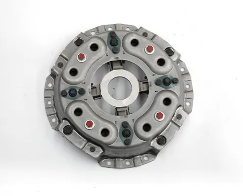 What parts does the tractor clutch assembly consist of?