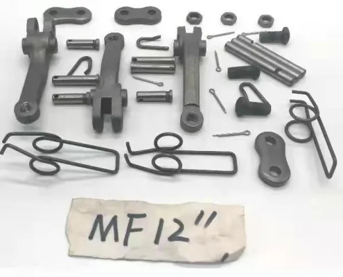 What are the common components in a clutch repair kit?